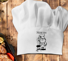 Personalised chef hat chief - hat, 'chief