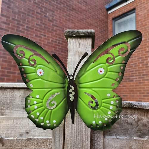 Metal wall art - metal, green
