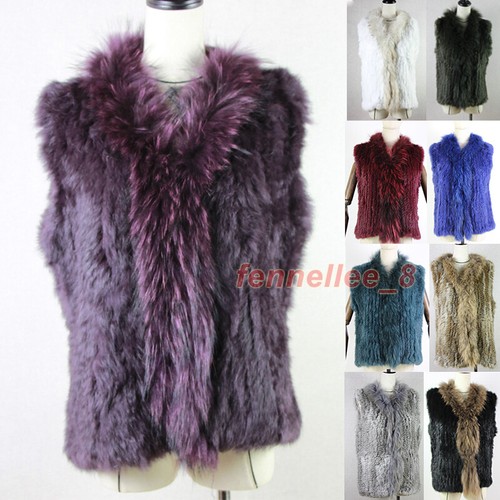 Women real rabbit fur - women's,