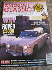 PRACTICAL CLASSICS MAGAZINE SEP 1992 TRIUMPH TR3A MK1 FORDS BIG FARINAS OPEL MAN