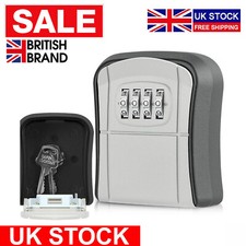 Key Safe Box 4 Digit Wall