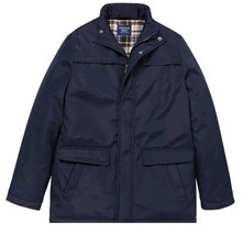 Premier Man Navy Mens Coat
