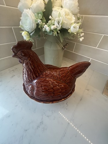 Vintage brown treacle glaze - brown,