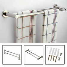 Double Towel Rail Rack Holder