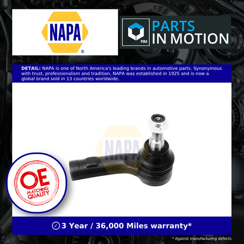 Tie track rod - end, fits