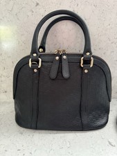 Gucci black Mini dome bag
