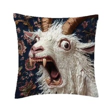 Screaming Goat Pillow Case