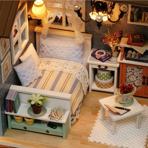 Mini wooden toy miniature - mini,