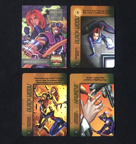 1996 marvel overpower mission - marvel,