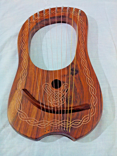 Lyra harp rosewood metal - rosewood,