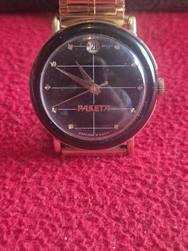 Vintage raketa manual wind - manual,
