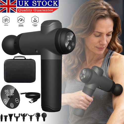 Speeds massage gun lcd deep - speeds,