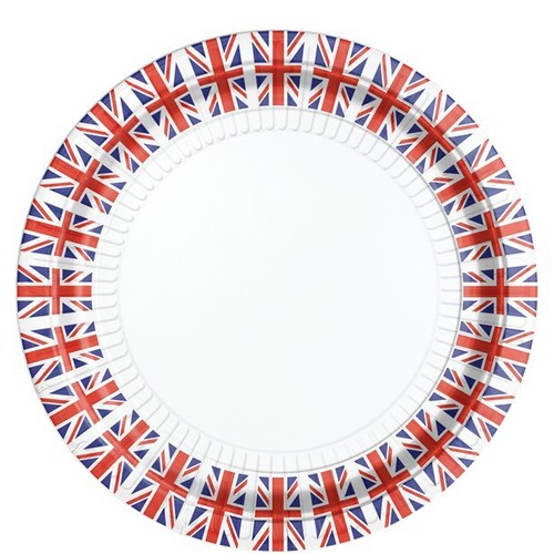 Kings coronation paper plates - kings,