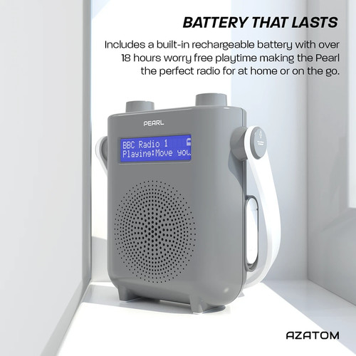 Shower dab radio - shower,