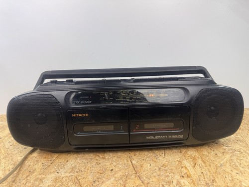 Hitachi trk w240e vintage - hitachi, twin