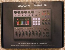 Zoom PodTrak P8 Portable Multitrack Podcast Recorder Workstation