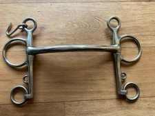 Mullen mouth pelham 6” ONLY ONE CURB HOOK (3571) 