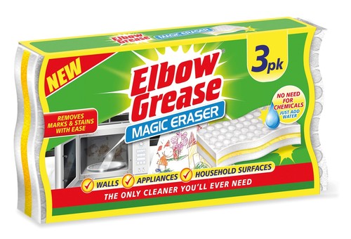 Elbow grease sponge - grease,