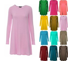 Women Ladies Long Sleeve Swing