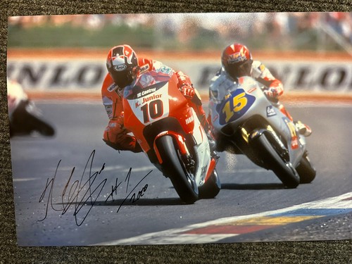 Kenny roberts hand signed - jr,