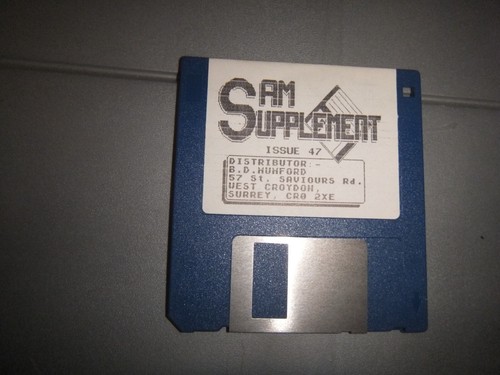 Sam supplement disk magazine - supplement,