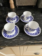Royal Tuscan "Majorca" Wedgwood Group 4 Espresso Cup & Saucer