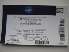 MICKY FLANAGAN  O2 LONDON