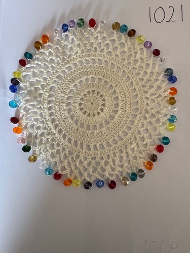Hand made crochet beaded - crochet,