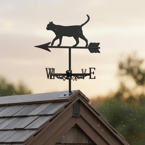 Cat weathervane decorative - cat,