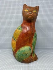 Large Vintage Ceramic Cat