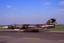 Original colour slide F-104S Starfighter MM6804/36-06 of 36 Stormo Italian AF