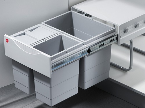Waste bin pull - bin,, 2x