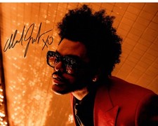The Weeknd Signed 10x8 Photo