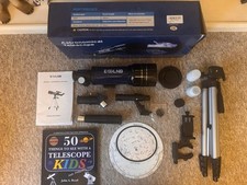 Astronomical Telescope 70mm With Tripod, Book And Instructions, Complete & Boxed