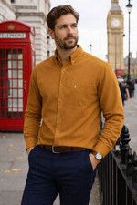 Mens Long Sleeve Shirt,Oxford
