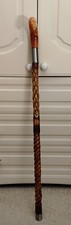 Handmade Ash  Walking Stick .   37  "    (94 cms )    Long     