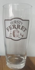Rare! Fursty Ferret Pint Glass