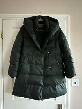 Zara Down Coat Green 