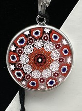 Murano Glass Pendant Necklace