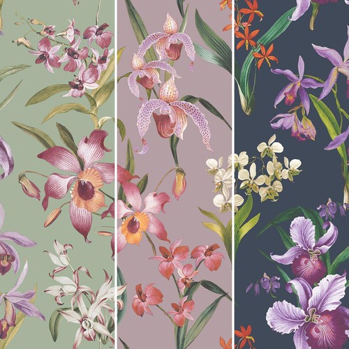 Rasch maya floral wallpaper - floral,