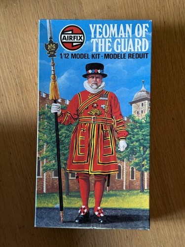 Airfix plastic model kit - 1:12,