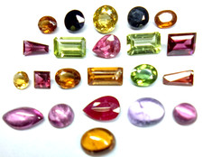 4.6ct Loose Natural Jewellers Small Setting Stones inc. Sphene & VS Sapphire