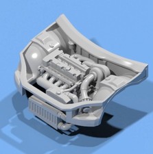 Engine And Engine Bay For Hot