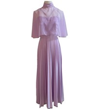 VTG 80s Babydoll Pleated Dress