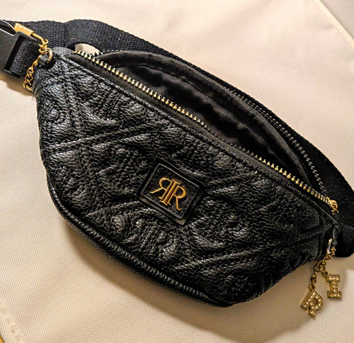 River island black faux - river,