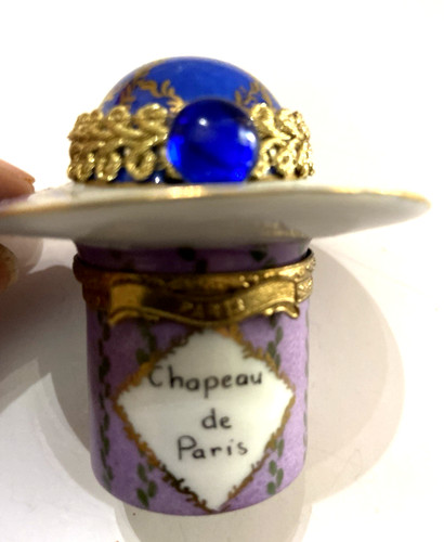 Limoges france box paris hat - france,