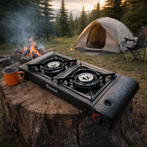 Portable camping gas stove - portable,