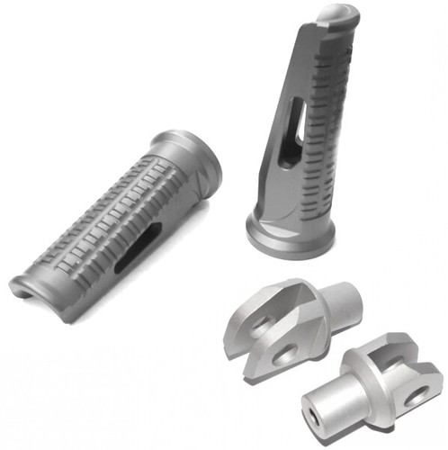 Pair footpegs front - pair,