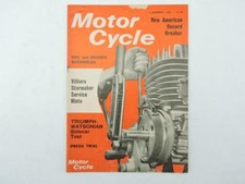 December 9 1965 Motorcycle