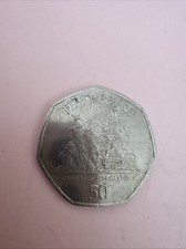 2009 Gibraltar 50 Pence Coin
